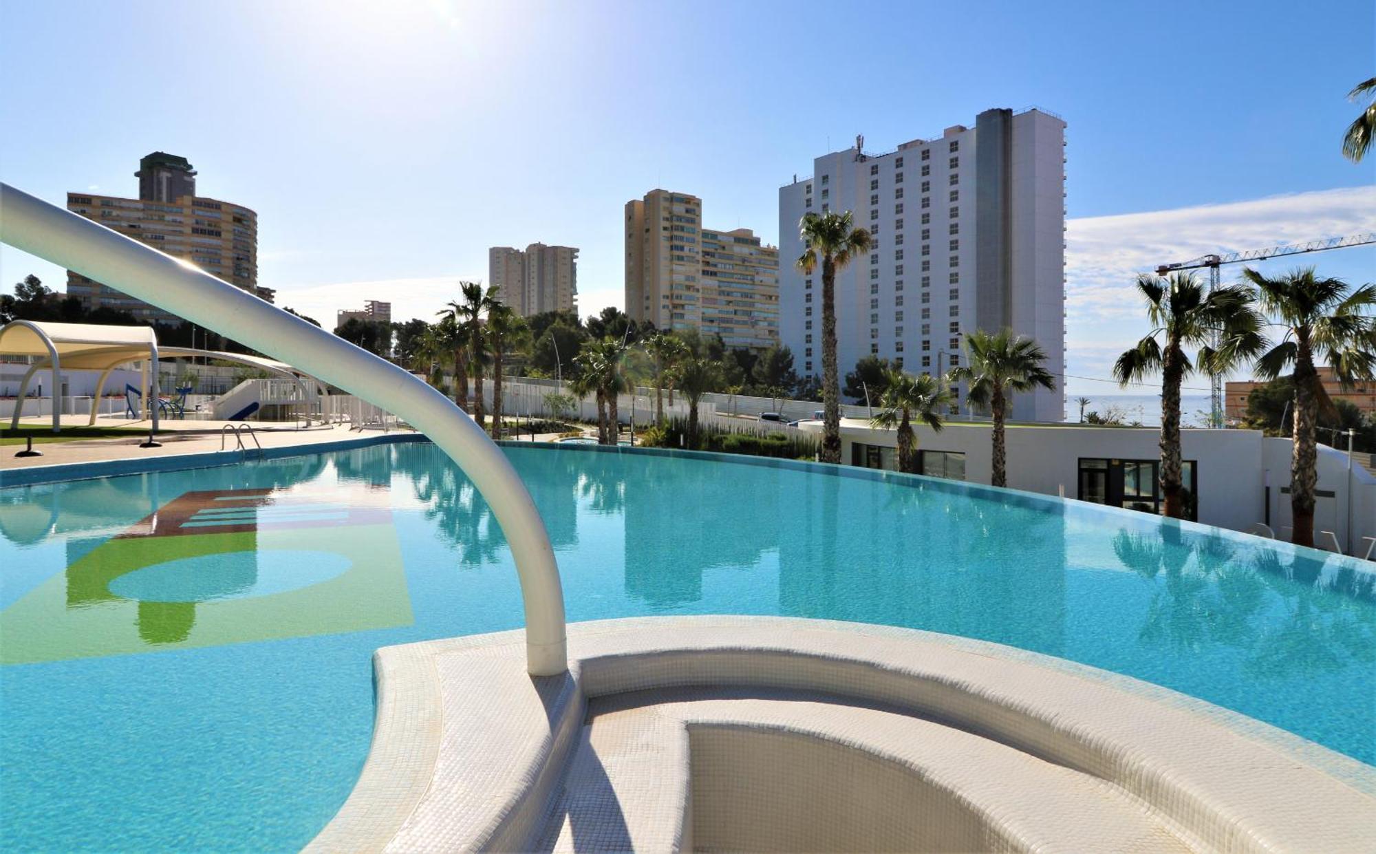 Sunset Waves Vistas Al Mar Daire Benidorm Dış mekan fotoğraf